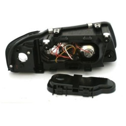 Кристални фарове за Audi A3 (2000-2003) - черни