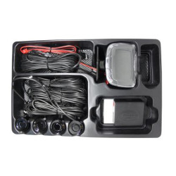 Парктроник с LED дисплей 3 Инча - сребристи датчици