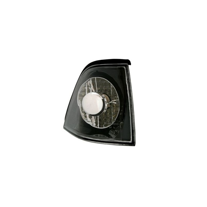 Кристални мигачи до фара BMW E36 (91-99) sedan  - черни