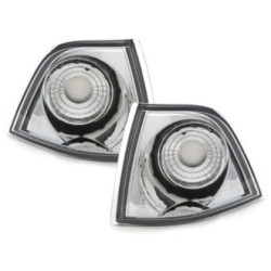 Кристални мигачи до фара BMW E36 (90-99) sedan - хром