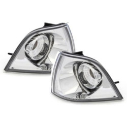 Кристални мигачи до фара BMW E36 (90-99) sedan - хром