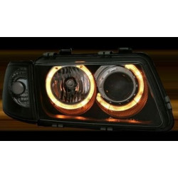 Кристални фарове Angel Eyes AUDI A3 (96-00) - хром