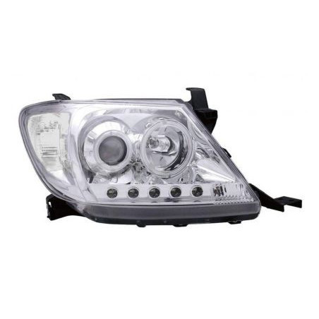 Кристални Фарове с дневни светлини TOYOTA HILUX (2005-2011) - хром