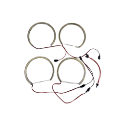 Ангелски Очи диодни за BMW E36 / E38 / E39 с 60 диода - Жълт цвят