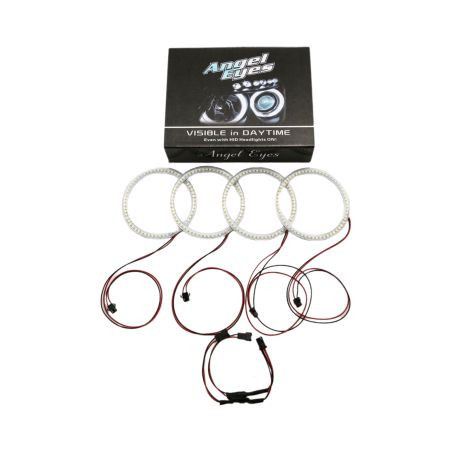 Ангелски Очи Диодни за BMW E46 купе (2003+) с 66 диода - Жълт цвят