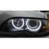Ангелски Очи Лайтбар Дизайн за BMW E46 купе (2003+) - Бял цвят