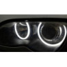 Ангелски Очи Лайтбар Дизайн за BMW E46 купе (2003+) - Бял цвят