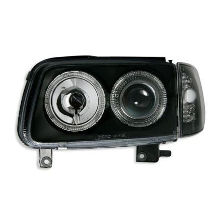 Кристални фарове  POLO 6N2 (99-01)  - черни