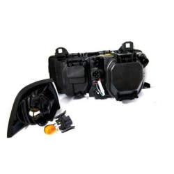 Кристални фарове  за BMW E36 Angel Eyes (1991-2000) 2d coupe - черни