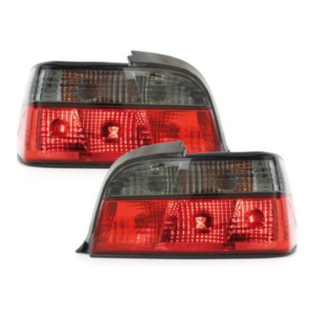 Кристални стопове BMW E36 (91-99) 4d sedan - опушен хром