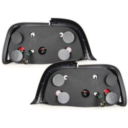 Кристални стопове BMW E36 (91-99) 4d sedan - опушен хром