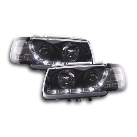 Кристални фарове  POLO 6N (1994-1999)  - черни