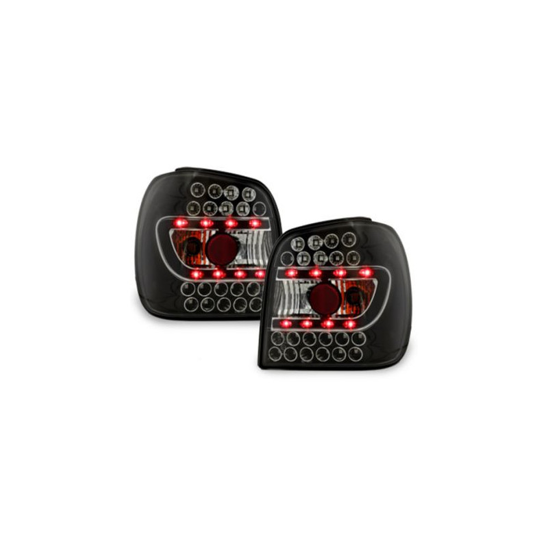 Диодни стопове  POLO 6N (94-99)  - черни