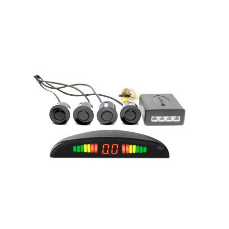 Парктроник с LED дисплей - с черни датчици