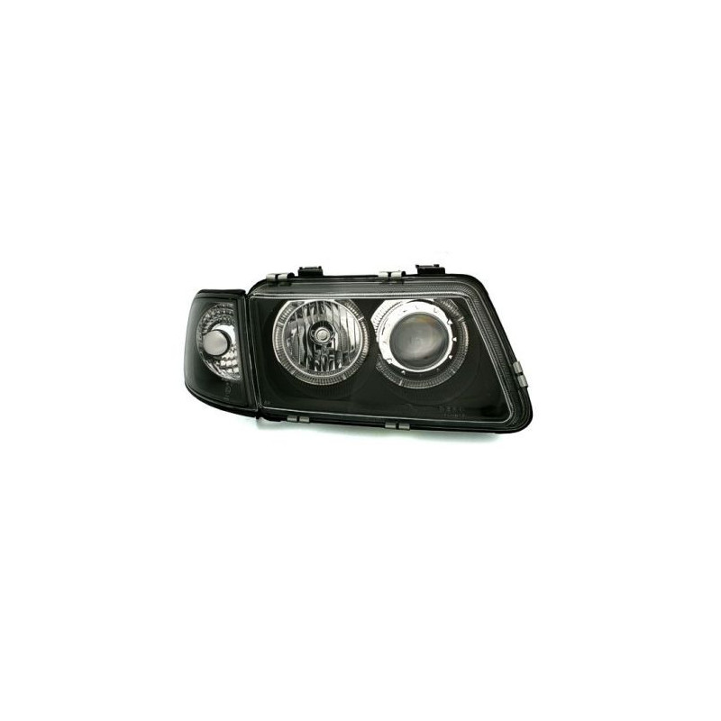 Кристални фарове  Angel Eyes AUDI A3 (1996-2000) - черни
