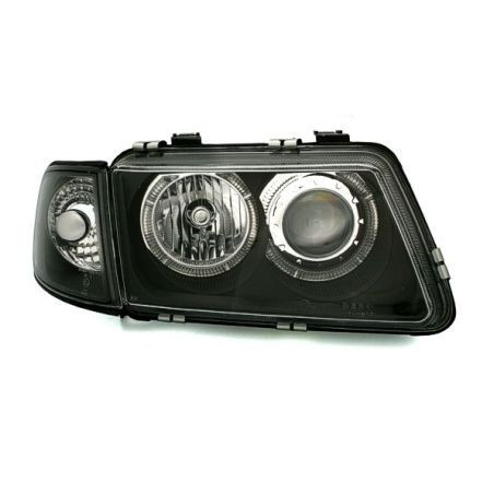 Кристални фарове  Angel Eyes AUDI A3 (1996-2000) - черни