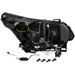 Кристални фарове за BMW E60 (2003-2007) - черни