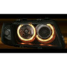 Кристални фарове Angel Eyes AUDI A3 (1996-2000) - черни