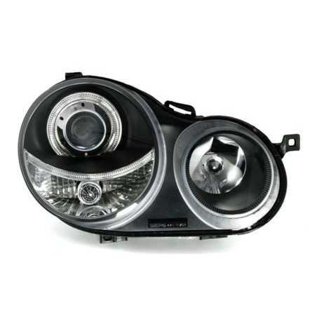 Кристални фарове  POLO 9N (2001-2005)  - черни