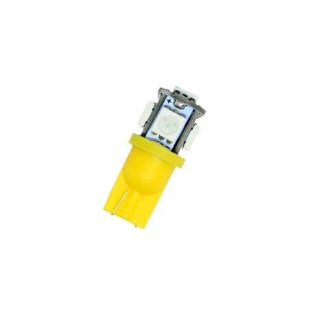 Лед крушки тип T10 с 5 SMD диода 4300K