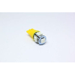 Лед крушки тип T10 с 5 SMD диода 4300K