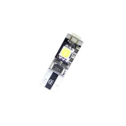 Лед крушки тип T10 с 3 SMD диода - Canbus 6000K