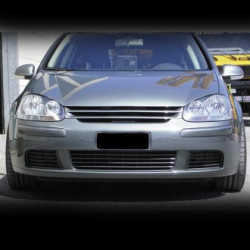 Решетка без емблема за VW GOLF 5 - черна