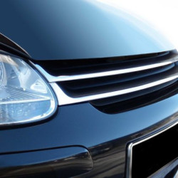 Решетка без емблема GOLF 5 - хром