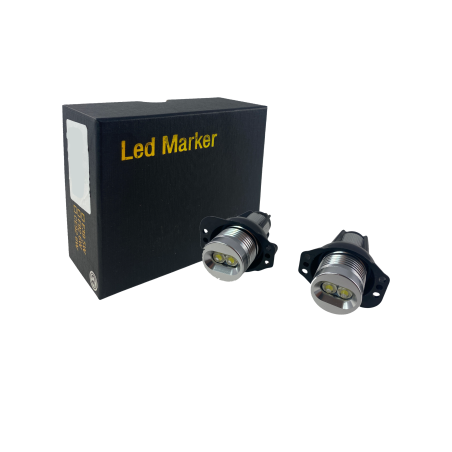 10W Лед крушки за ангелски очи за BMW E90 / E91 - червен цвят