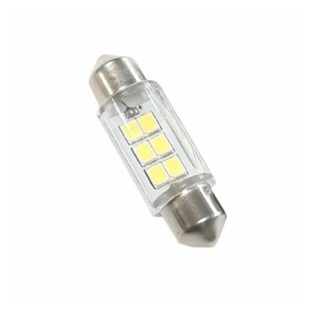 Лед крушки за плафон с 6 SMD диода 42мм
