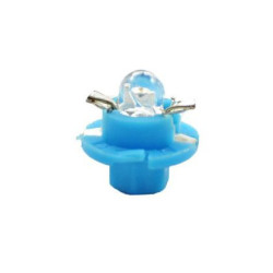 Лед крушки тип B8.4D 12V / 2W син