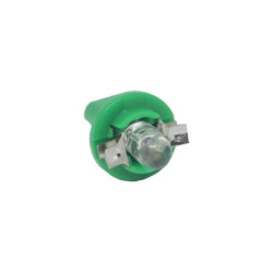 Лед крушки тип B8.5 12V/2W - зелен цвят