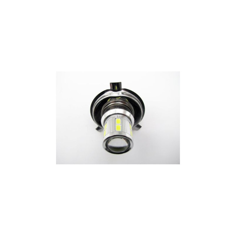 Диодна крушка  H4 с 16 диода и лупа