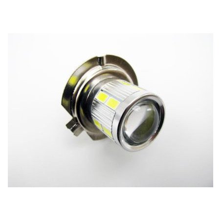 Диодна крушка  H7 с 16 диода и лупа