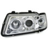 Кристални фарове за Audi A3 Angel Eyes (1996-2000) - хром