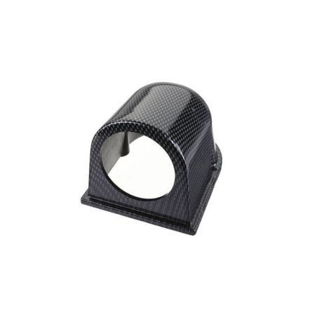 Конзола - стойка за 1 измервателен уред 52мм  за табло - карбон