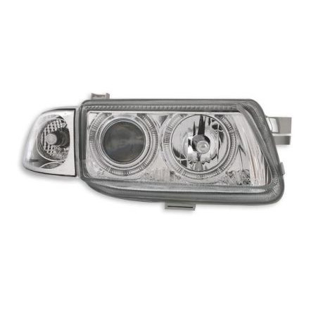 Кристални фарове  Angel Eyes OPEL ASTRA F (1991-1999) - хром