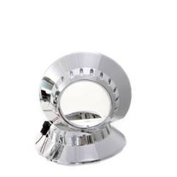 Капачки за лупи 2.5" BMW E46 Design овална ретрофит изрязана D 13.5cm