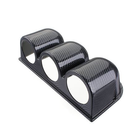 Конзола - стойка за 3 измервателни уреда 52мм - карбон