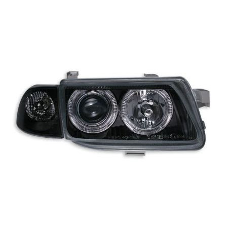 Кристални фарове  Angel Eyes OPEL ASTRA F (1991-1999) - черни