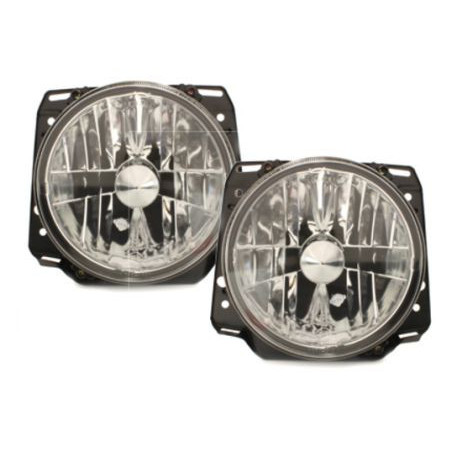 Кристални фарове за  GOLF II  (83-93) - хром вътрешни