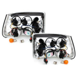 Кристални стопове OPEL ASTRA F хечбек (91-99) - черни