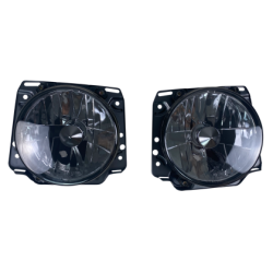 Кристални фарове  GOLF II  (83-93) - опушени