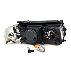 Кристални фарове за Passat B5 (1997-2000) - черни