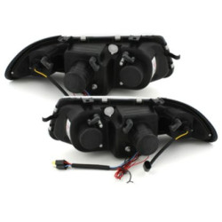 Кристални фарове OPEL ASTRA F (1994-1999) - черни