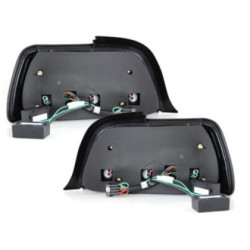 Диодни стопове BMW E36 (91-99) sedan - черни