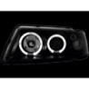 Кристални фарове за Audi A3  Angel Eyes (1996-2000) - черни