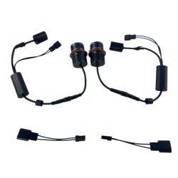 20W Лед крушки за ангелски очи за BMW E39 / E60 / E53 X5 / E65 / E87 / E63 - бял цвят