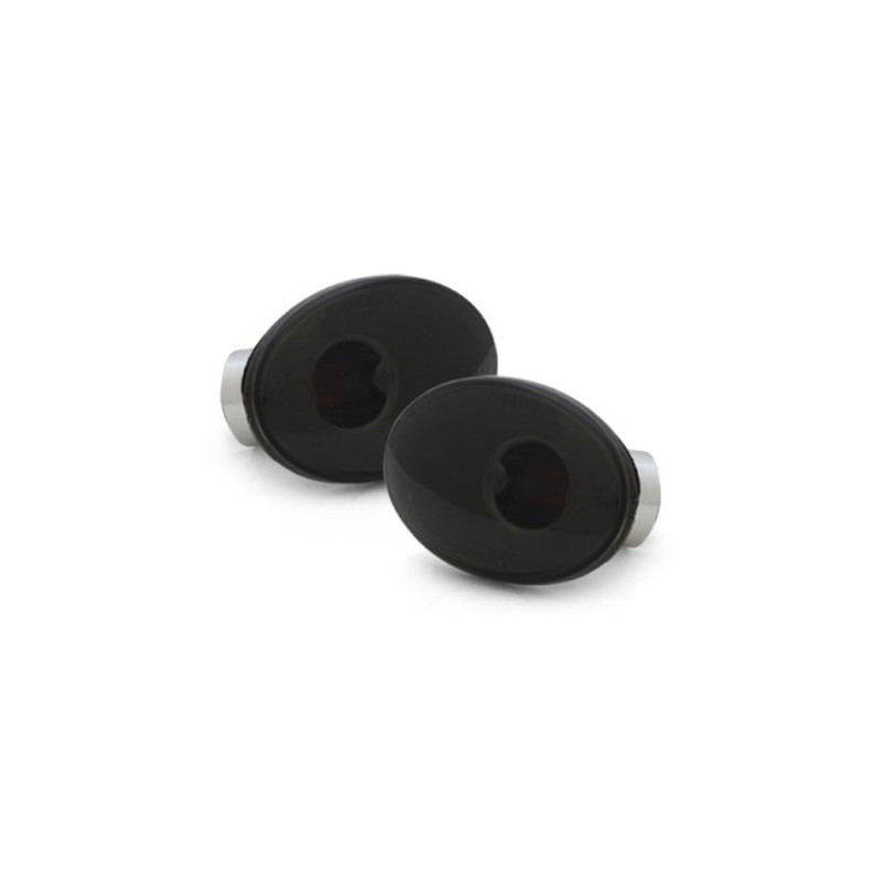 Кристални мигачи  Opel Astra F /  Corsa B / Corsa C /  Tigra - черен хром