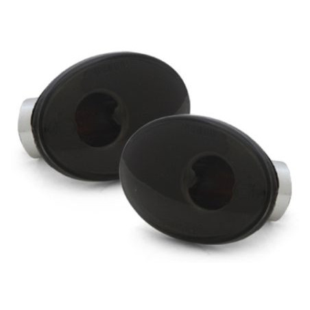 Кристални мигачи  Opel Astra F /  Corsa B / Corsa C /  Tigra - черен хром